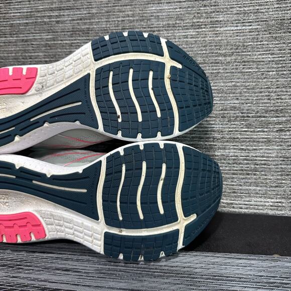 Brooks Glycerin 19 Womens Size 9.5 Gray White Pink Athletic Running Shoes - Picture 16 of 16